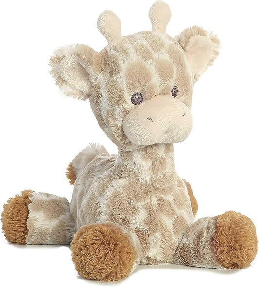 Snuggly Loppy Baby Stuffed Animal - Comforting Companion - Imaginative Play - Brown 8 Inches