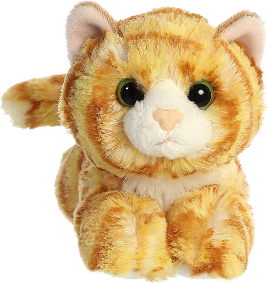 Adorable Mini Stuffed Animal - Mini Companions Ready for Playful Adventures - for Kids All Ages, Toddlers, Adults, and Families - Orange 8 Inches
